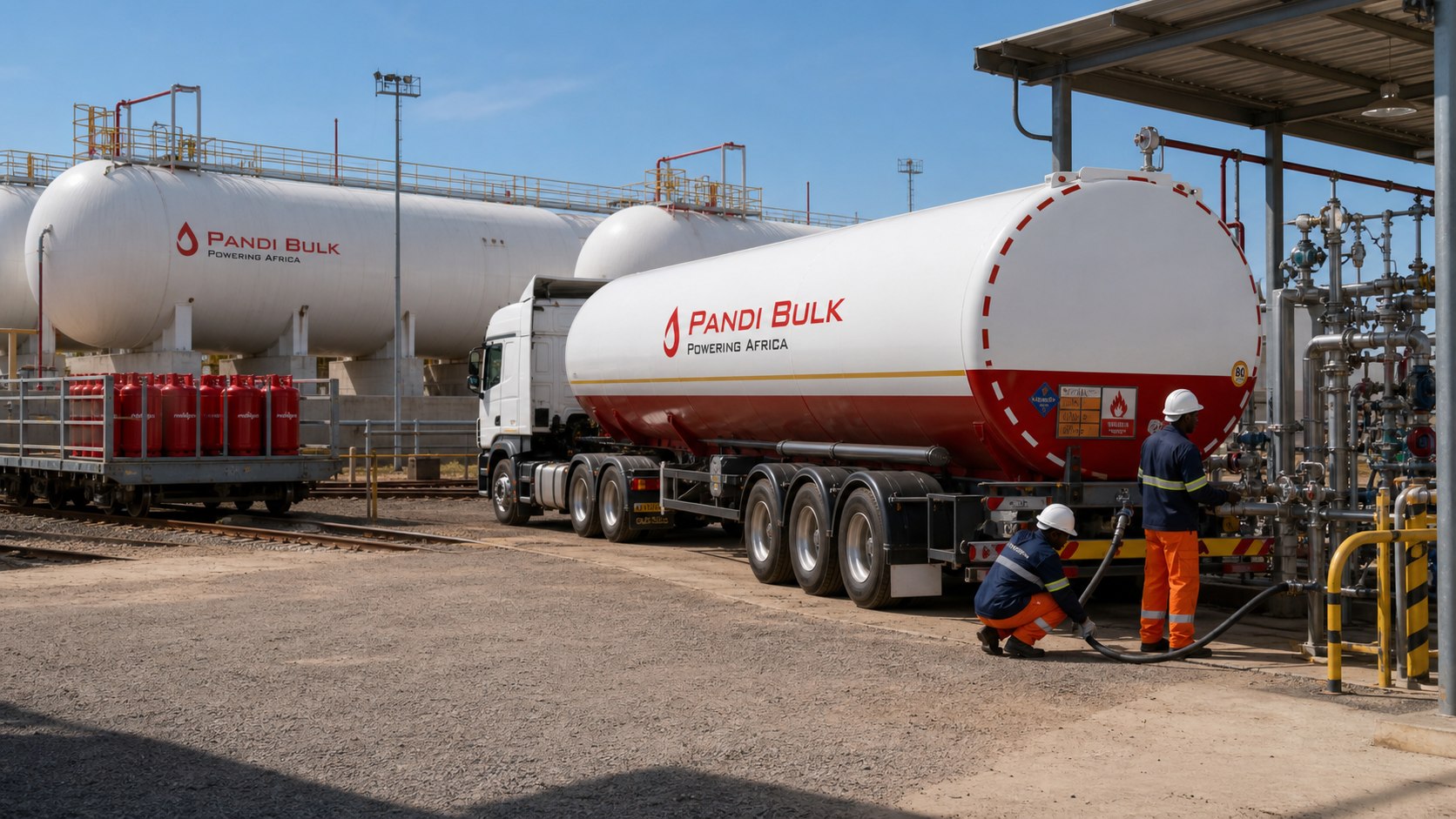 Zimbabwe Gas Terminals LPG storage and regional loading infrastructure